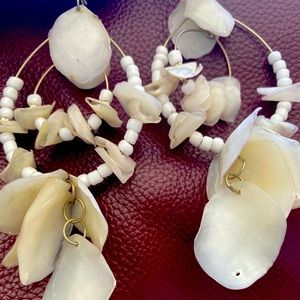 seashell earrings